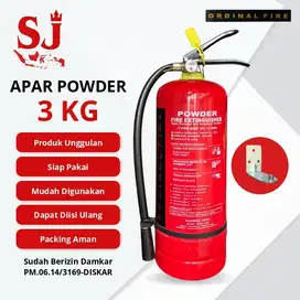 Jual APAR 3 kg Powder Tabung Pemadam Api Kebakaran Bandung