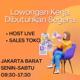 LOKER HOST LIVE DAN LOKER SALES