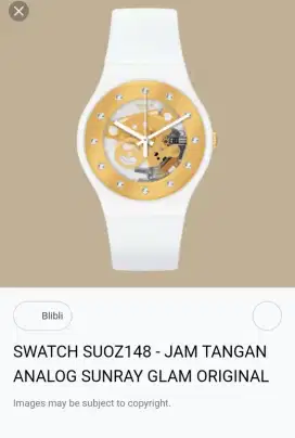 swatch original newgent transparan