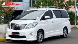 Toyota New Alphard 2.4 S CBU Gold Version Edition NIK 2011 White On Be