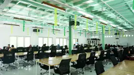 Ruangan Kantor untuk Kebutuhan Call Center, BPO, Custom Office Genius