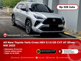 [PANORAMIC] All New Toyota Yaris Cross HEV S 1.5 GR Silver 2023/2024