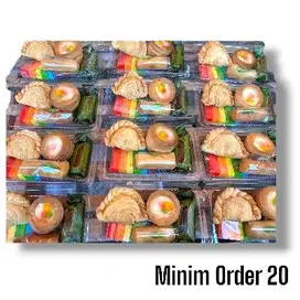 jajan pasar murah Snack Box Rp9.500 untuk Event dan Acara - Min. Order