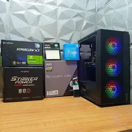 CPU Desain Gaming Intel Core i3 12100F RAM 16GB SSD 256GB GTX750Ti 4GB