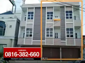 Dijual Ruko di Lapangan Hatta dkt Hotel Horison Jl K.S Tubun Palembang