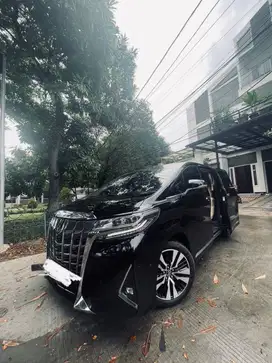 TOYOTA ALPHARD G TAHUN 2019 HITAM