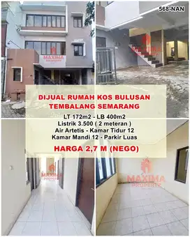 Dijual ex kos di tembalang dekat undip