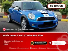 [ KM ANTIK 19RB ] Mini Cooper S 1.6L 3 Door AT Blue White 2010/2011