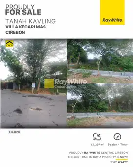 Dijual Tanah Kavling Hoek di Villa Kecapi Mas, Cirebon