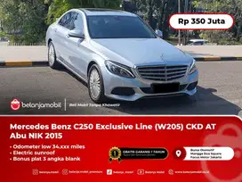 [ LOW MILES ] Mercedes Benz Mercy C 250 C250 Exclusive Abu 2015/2016