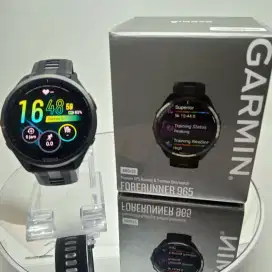 Jam tangan garmin forerunner 965 black