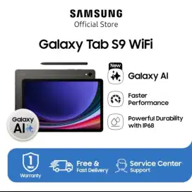 Samsung Galaxy Tab S9 wifi 8/128 Garansi resmi SEIN