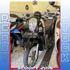 HONDA SCOOPY 2016 PLAT S MU4AH POLL HIKMAH MOTOR KEPUH MALANG