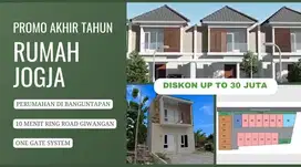 RUMAH MURAH 2 LANTAI DI JOGJA AREA BANGUNTAPAN BANTUL, 15 MENIT UAD