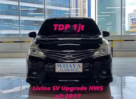 (TDP 1jt) Nissan Grand Livina SV a/t 2017 murah meriah