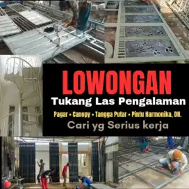 Lowongan Tukang Las