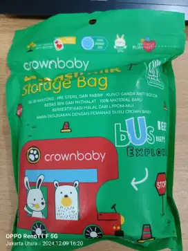 Di jual crownbaby breastmilk storage bag