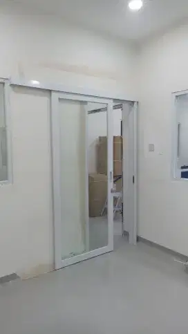 Kusen pintu jendela aluminium dn kaca