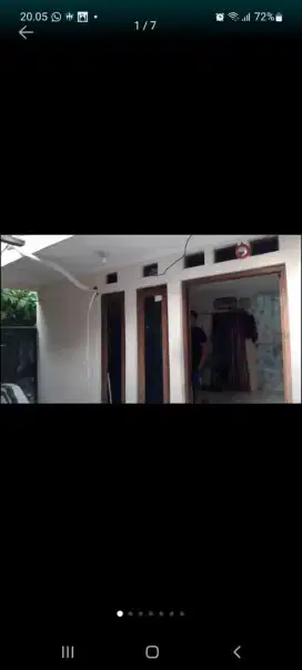 Rumah dijual atau di kontrakan