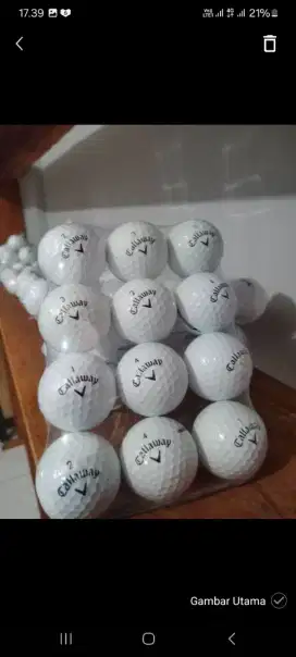 Bola golf bekas bandung