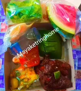 Nasi kotak bandar Lampung ekonomis dan praktis