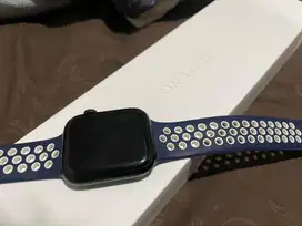 Apple Watch Series 7 45mm Navy Like New Strap ORI SEGEL!