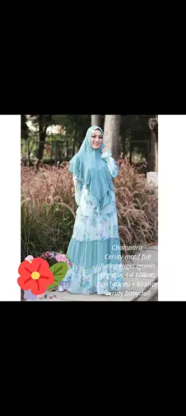 Gamis set syari