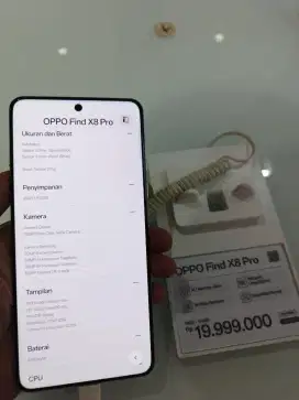 Oppo Find X8 Pro | Promo free 2x cicilan