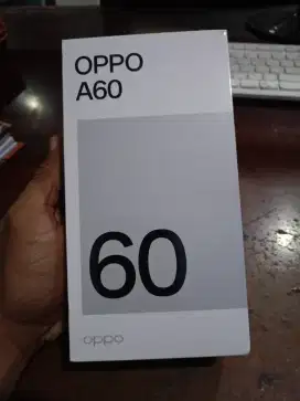 Oppo A60 baru masih segel.