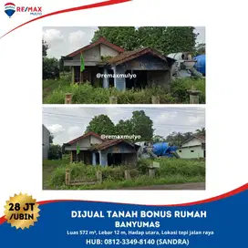 Dijual Tanah Bonus Rumah