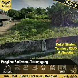 Dijual Tanah Panglima Sudirman Kepatihan Tulungagung