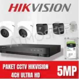 Kamera Cctv Hikvision 2mp Fulset