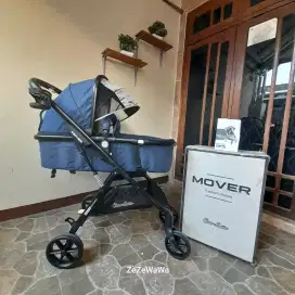 PRELOVED STROLLER COCOLATTE MOVER FULLSET