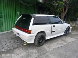 Civic wonder 2 pintu warna putih