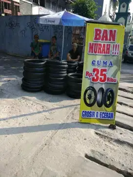 Ban motor murah bekas second layak pakai