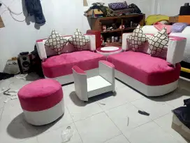 Sofa Yasmin  dan  bikin baru