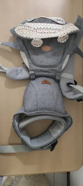 Gendongan Bayi I angel Hipseat miracle melange gray