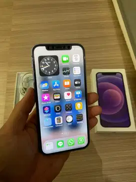 Iphone 12 128GB purple. Ex inter china dual sim nano.