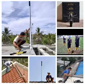 Area Bogor Agen Pemasangan Grounding anti petir konvensional