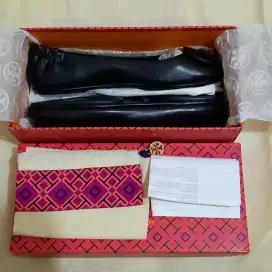 Tory Burch Minnie Travel Ballet ukuran 38.5