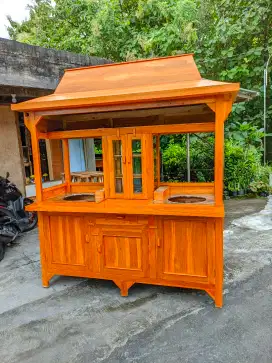 Gerobak mie ayam bakso, gerobak angkringan, gerobak bubur ayam, dll