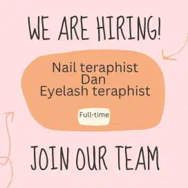 LOKER SEBAGAI NAILART DAN EYELASH TERAPHIST