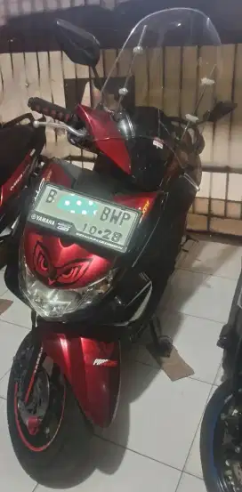 Yamaha Freego Matic 125 cc Warna Merah Tahun 2019 Plat B Jakarta Bagus