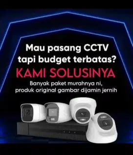 PASANG CCTV HARGA PAKET MURAH GRATIS PEMASANGAN