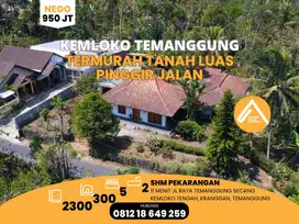 Jual Tanah Temanggung Bonus Rumah Dekat Terminal Termurah