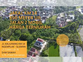 Tanah Jalan Kaliurang Km 14 Termurah 2 Menit Ke UII