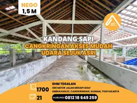 Jual Kandang Sapi Cangkringan Lokasi Strategis Akses Mudah