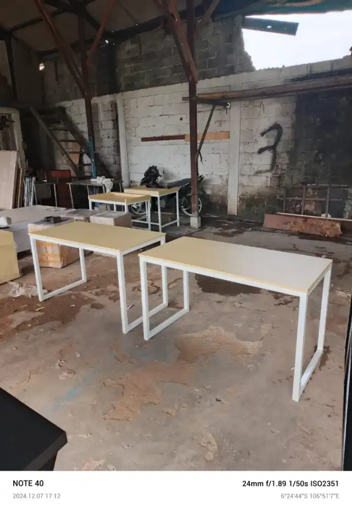Meja kerja office desk table kantor meja belajar