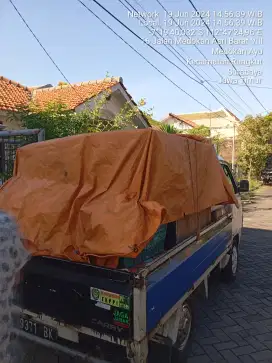 Terima carteran & jasa sewa mobil Pickup Bak terbuka dalam/ luar kota