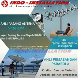 AHLI PASANG ANTENA TV DIGITAL DAN JASA PASANG PARABOLA MINI